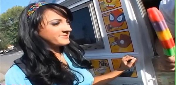  Gullibleteens.com icecream truck finally 18 schoolgirl gets first big cock cum